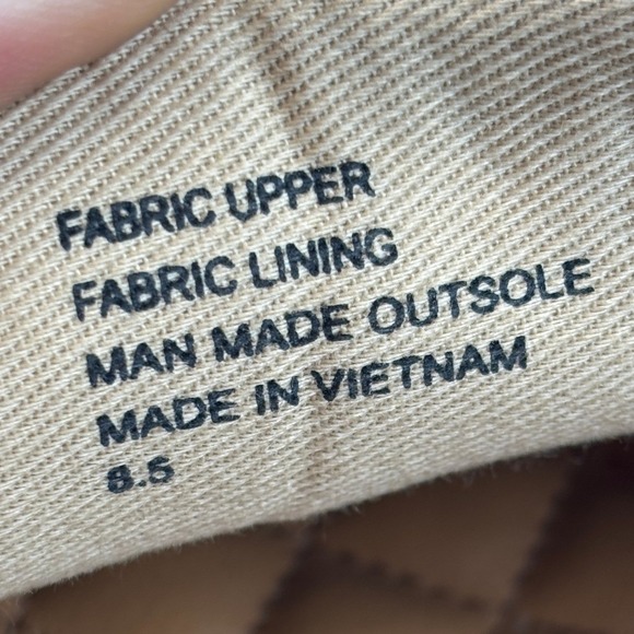 Birdies Starling Raffia Flat Fabric Beaded Womens Botanico Loafer Shoe 8.5 - Picture 11 of 12